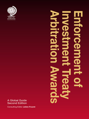 cover image of Enforcement of Investment Treaty Arbitration Awards